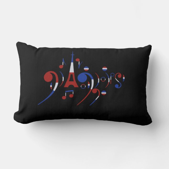 Music Notes Pillow (Front)