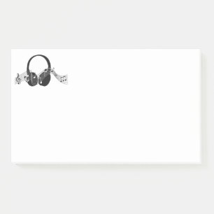 Music Notes Post it Notes