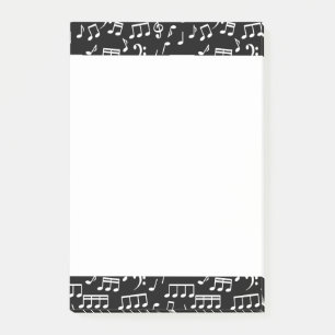 Music Notes Post it Notes