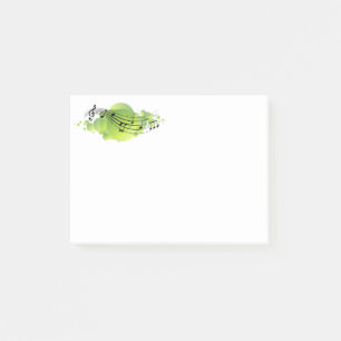 Music Notes Post it Notes