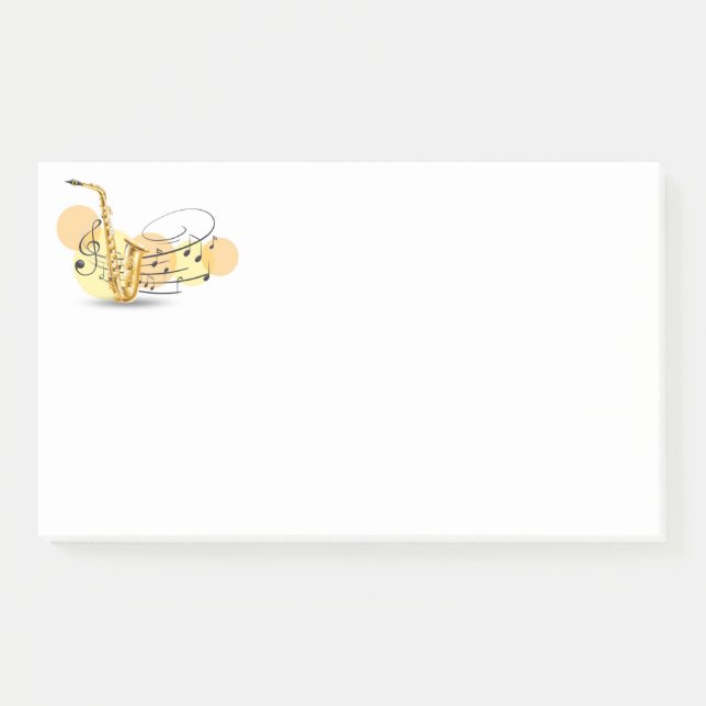 Music Notes Post it Notes (Front)