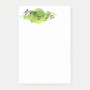 Music Notes Post it Notes