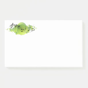 Music Notes Post it Notes