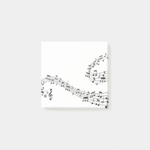 Music Notes Post it Notes