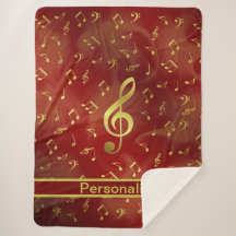music notes,Sherpa Blankets, craft, holiday,