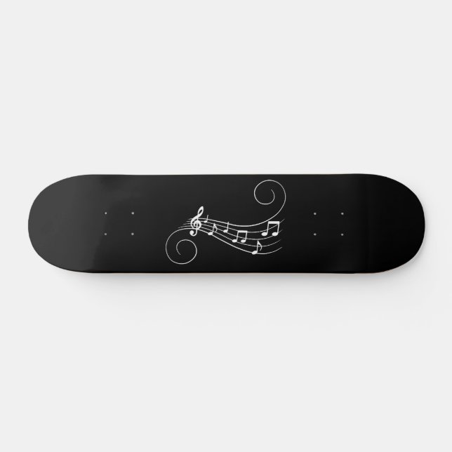 Music Notes Skateboard (Horz)