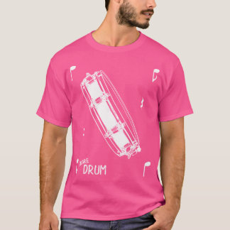 Music Notes Snare Drum T-Shirt