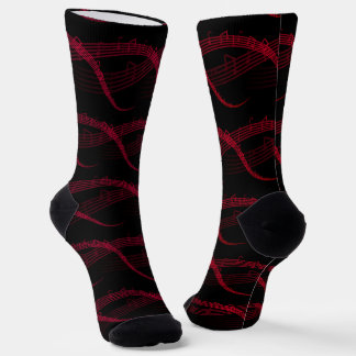 Music Notes Socks