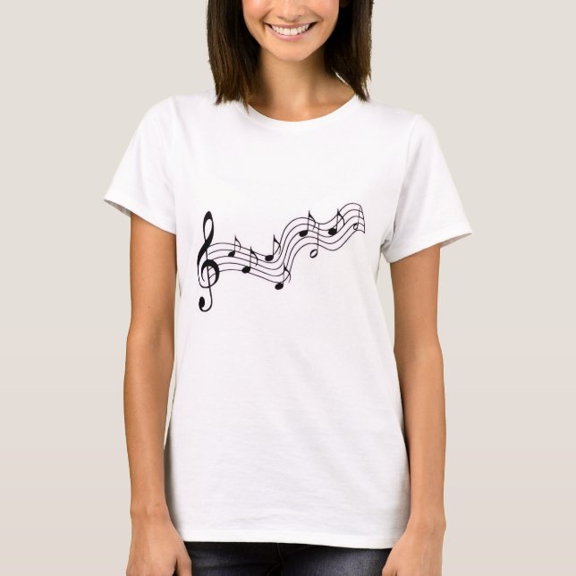 music notes T-Shirt (Front)