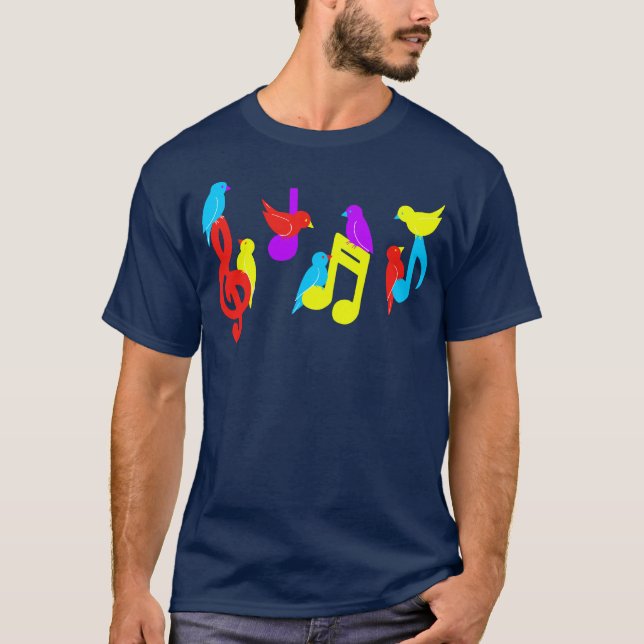 Music Notes T-Shirt (Front)