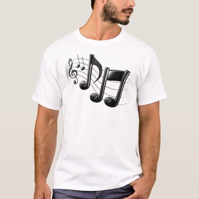 MUSIC NOTES T-Shirt (Front)
