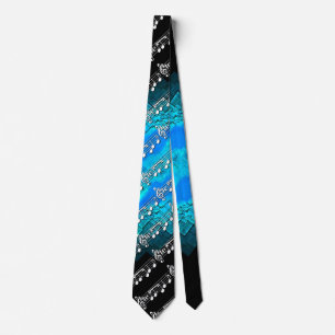 Music Notes Tie