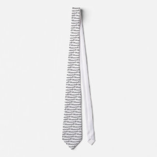 music notes tie