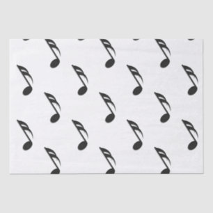 Music Notes Tissue Paper