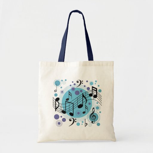 Image of Music Notes Tote Bag