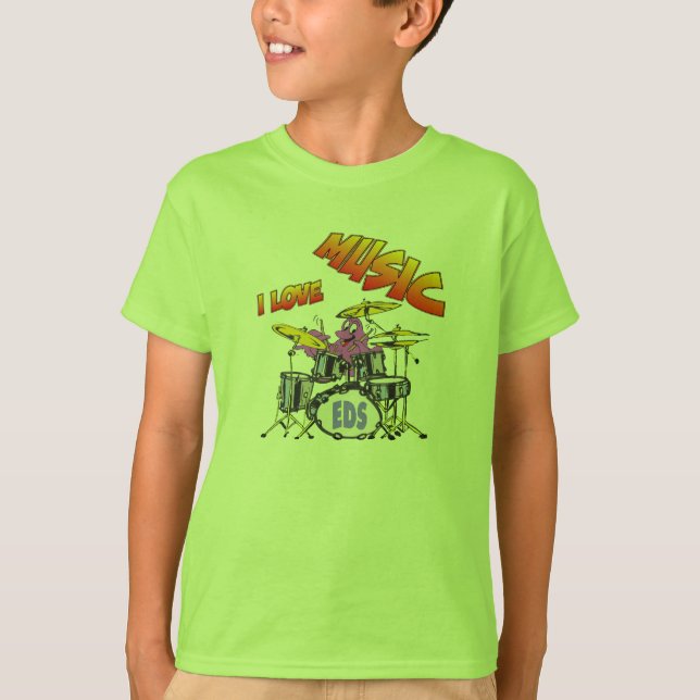 Music Octopus Apparel T-shirt (Front)