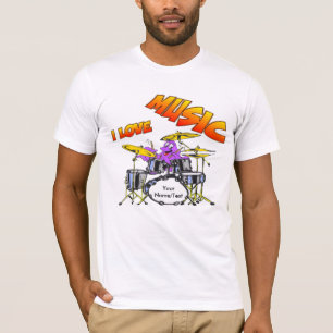 Music Octopus Customisable Men's T-shirt