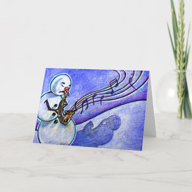 Music of Christmas Holiday Card (Front)