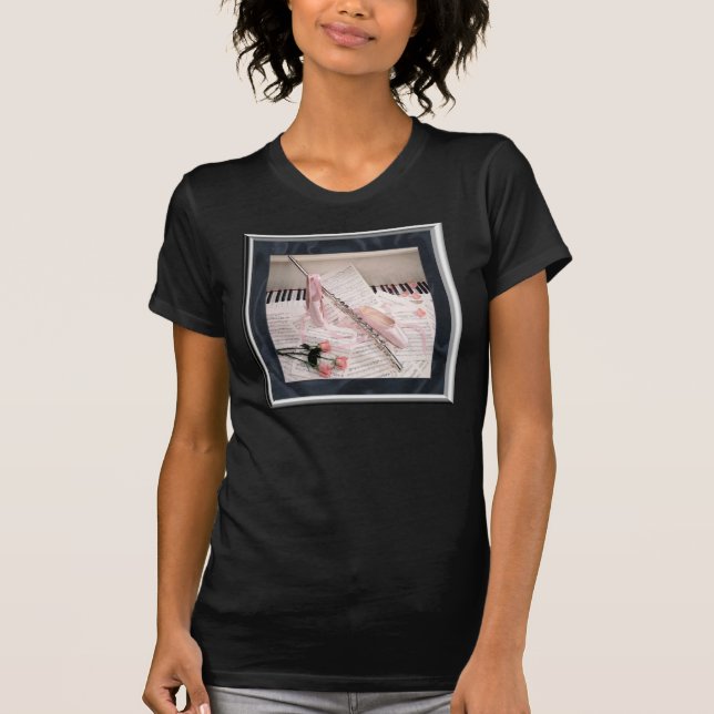 Music of Flute and Keys Shirt (Front)