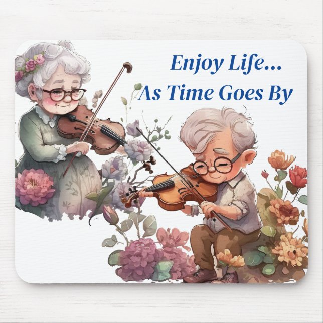 Music Of Life  Mouse Mat (Front)