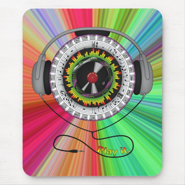 Music of Life Mousepad (Front)
