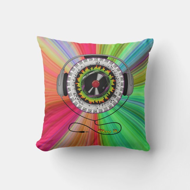 Music of Life Pillow (Front)