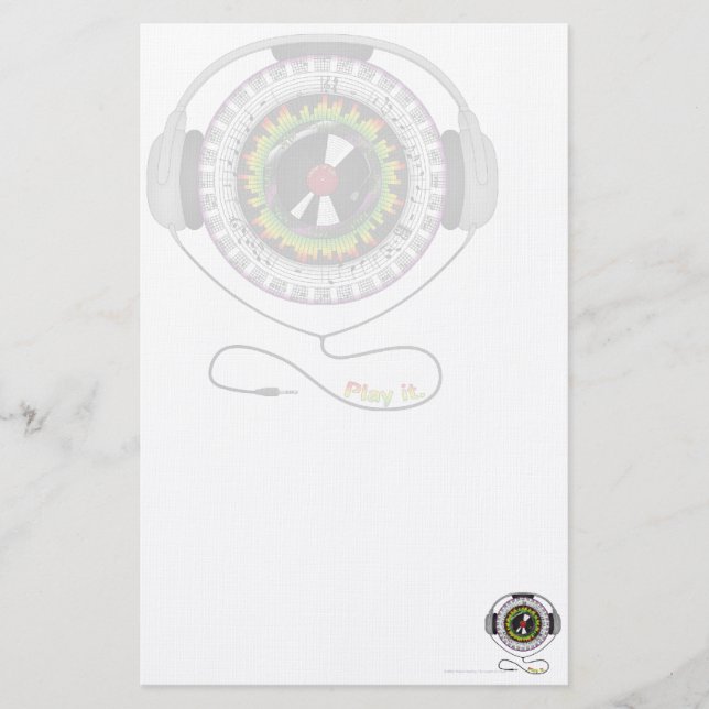 Music of Life Stationery (Front)