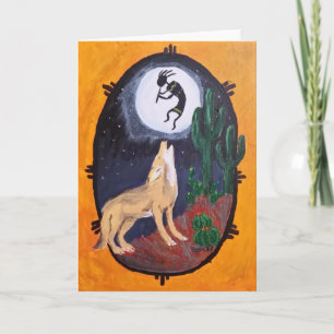 Music of the Moon Greeting Card