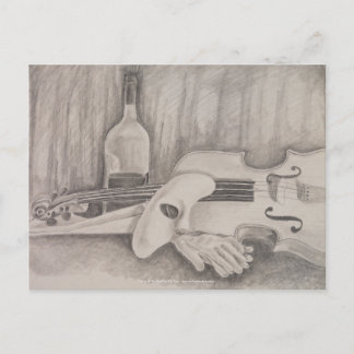 "Music Of The Night" by T.S. Tyre Postcard