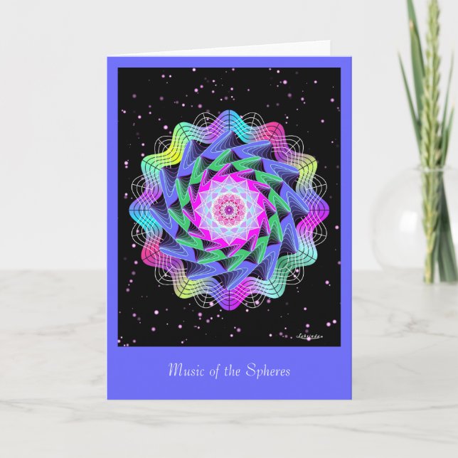 Music of the Spheres Card (Front)