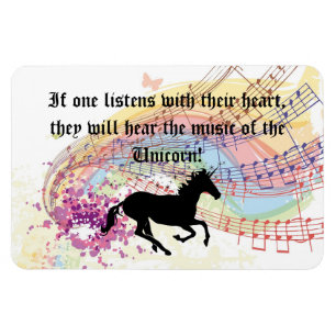 Music Of The Unicorn Magnet