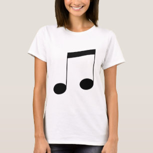 Music One Black Beam Note, T-Shirt