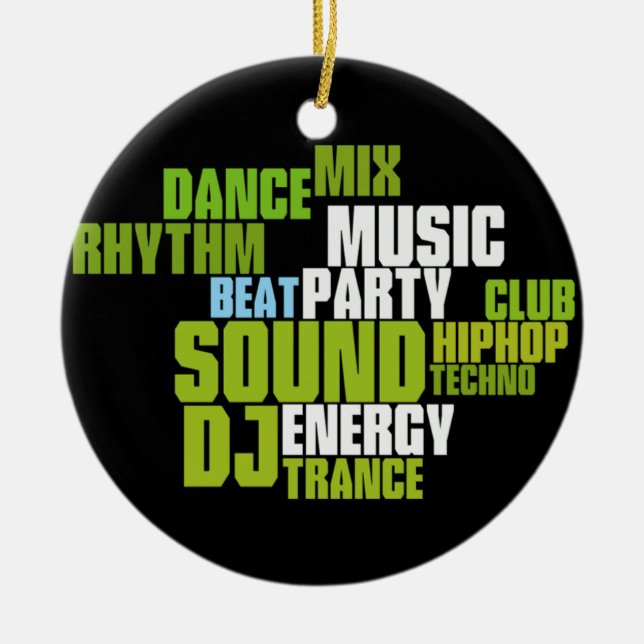 MUSIC Ornament (Front)