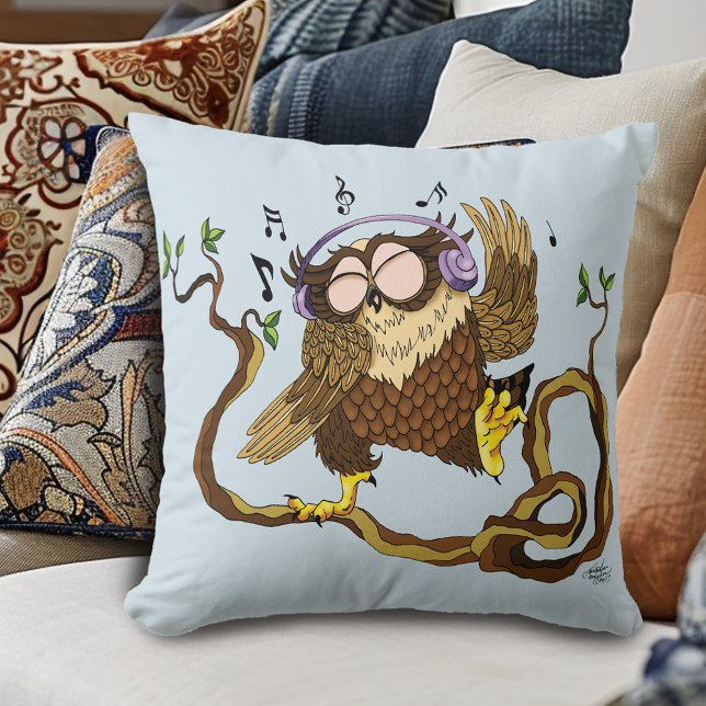 Music Owl Cushion (Creator Uploaded)