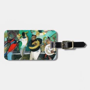 Music Painting "New Orleans Jazz" Luggage Tag