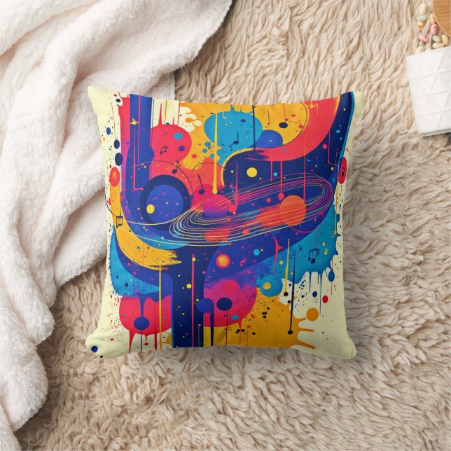 Music Paints Emotion Cushion (Blanket)