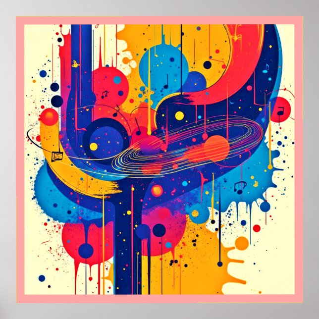 Music Paints Emotion Poster (Front)