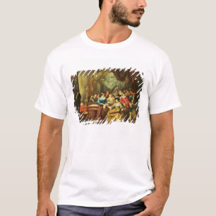 Music Party in a Palatial Interior with T-Shirt
