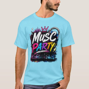 Music Party. T-Shirt