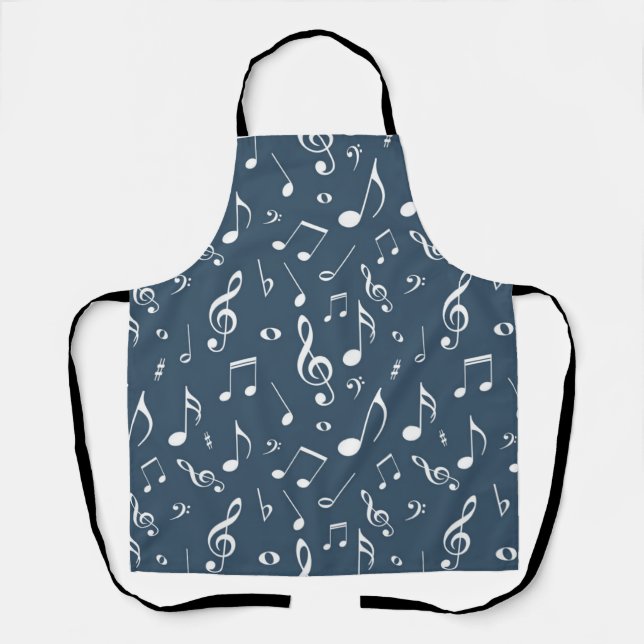 Music pattern apron (Front)