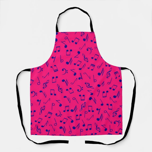 Music pattern apron (Front)