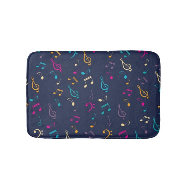 Music pattern bath mat (Front)