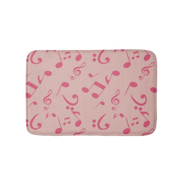 Music pattern bath mat (Front)