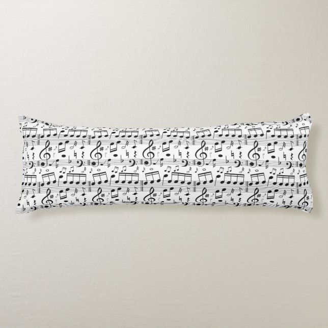 Music Pattern body pillows (Front)