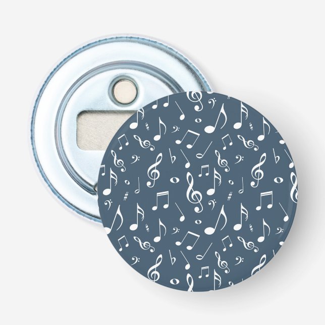 Music pattern bottle opener (Front)