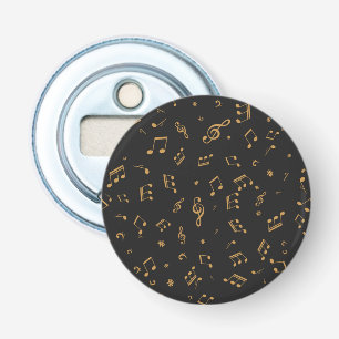 Music pattern bottle opener