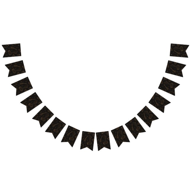 Music pattern bunting  (All)