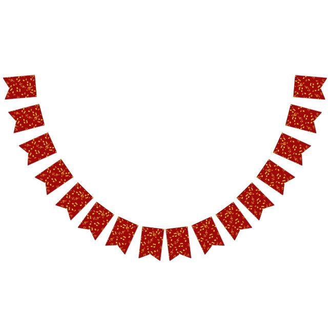 Music pattern bunting  (All)