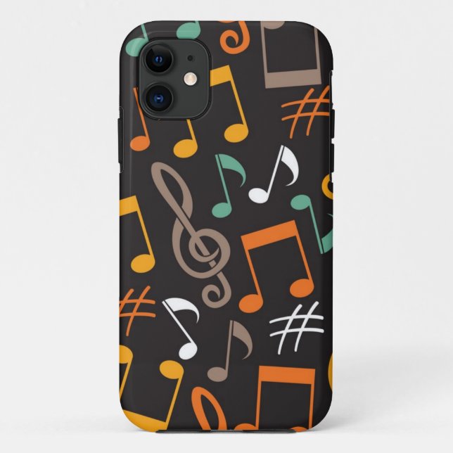 Music pattern Case-Mate iPhone case (Back)