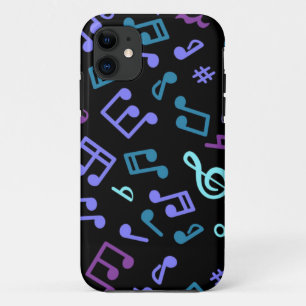 Music pattern iPhone 11 case